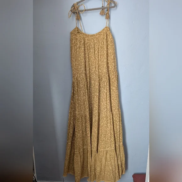 🪄 Vintage Spell Wild Thing Strappy Maxi Dress Size Small
